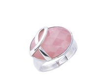 A great way to raise awareness everyday….. the elegant facetted rose quartz cabochon has a beautiful ribbon wrapping around it. Understated and Elegant! I wear mine everyday!