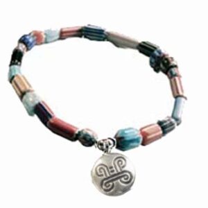 adrinka-peace-symbol-symbology-lois-wagner-bracelet-stretch copy