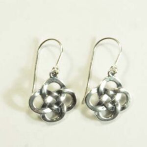 Celtic Four Circle Earrings….the four circles knot represents the elements of earth, fire, water, and air. Feel your connection with the universe!