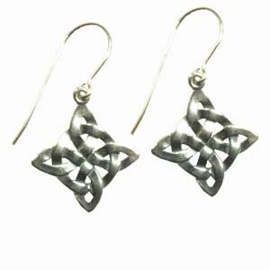 Celtic Maze Earrings….the maze knot represents ones journey through life. Enjoy the intertwined journey!