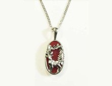 Gaze at the Grace and Beauty of the Deer! The spirit of the deer teaches us balance, moderation, and survival. Set in rich rust stone.