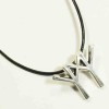 man X II- outline-gay-pride-male-bond-symbology-lois-wagner-necklace a.