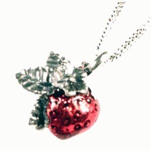strawberry-symbol-symbology-lois-wagner-necklace strawberry-symbol-symbology-lois-wagner-necklace